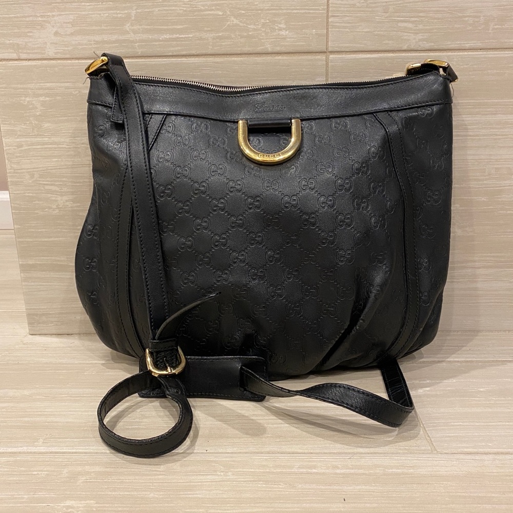 Gucci Guccissima Abbey D-Ring Crossbody